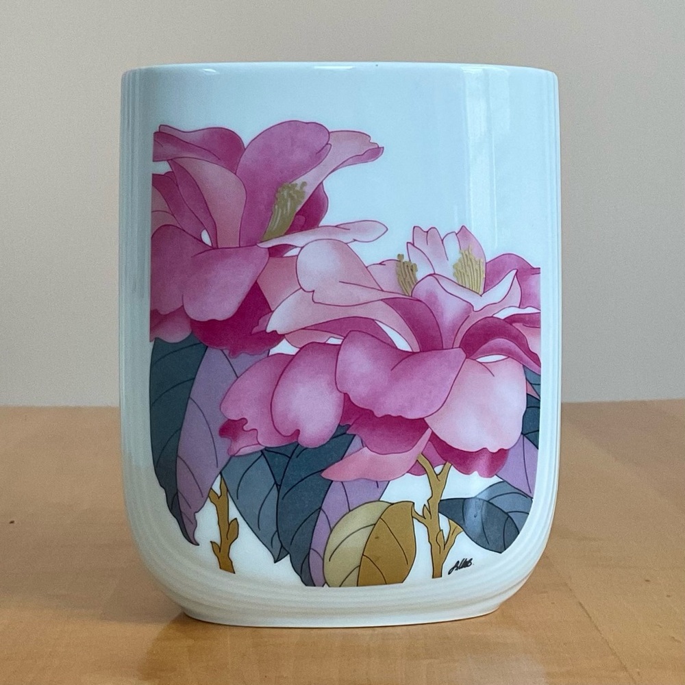 Vintage Rosenthal Studio-Linie Floral Porcelain Vase Germany 5.5”